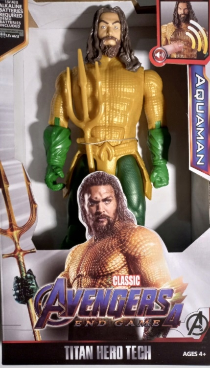

Duża Figurka Aquaman 30 cm z Dźwiękiem Avengers