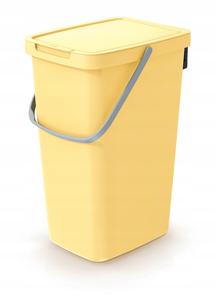 Levně Odpadkový koš Systema Q Collect 20L Světle žlutý