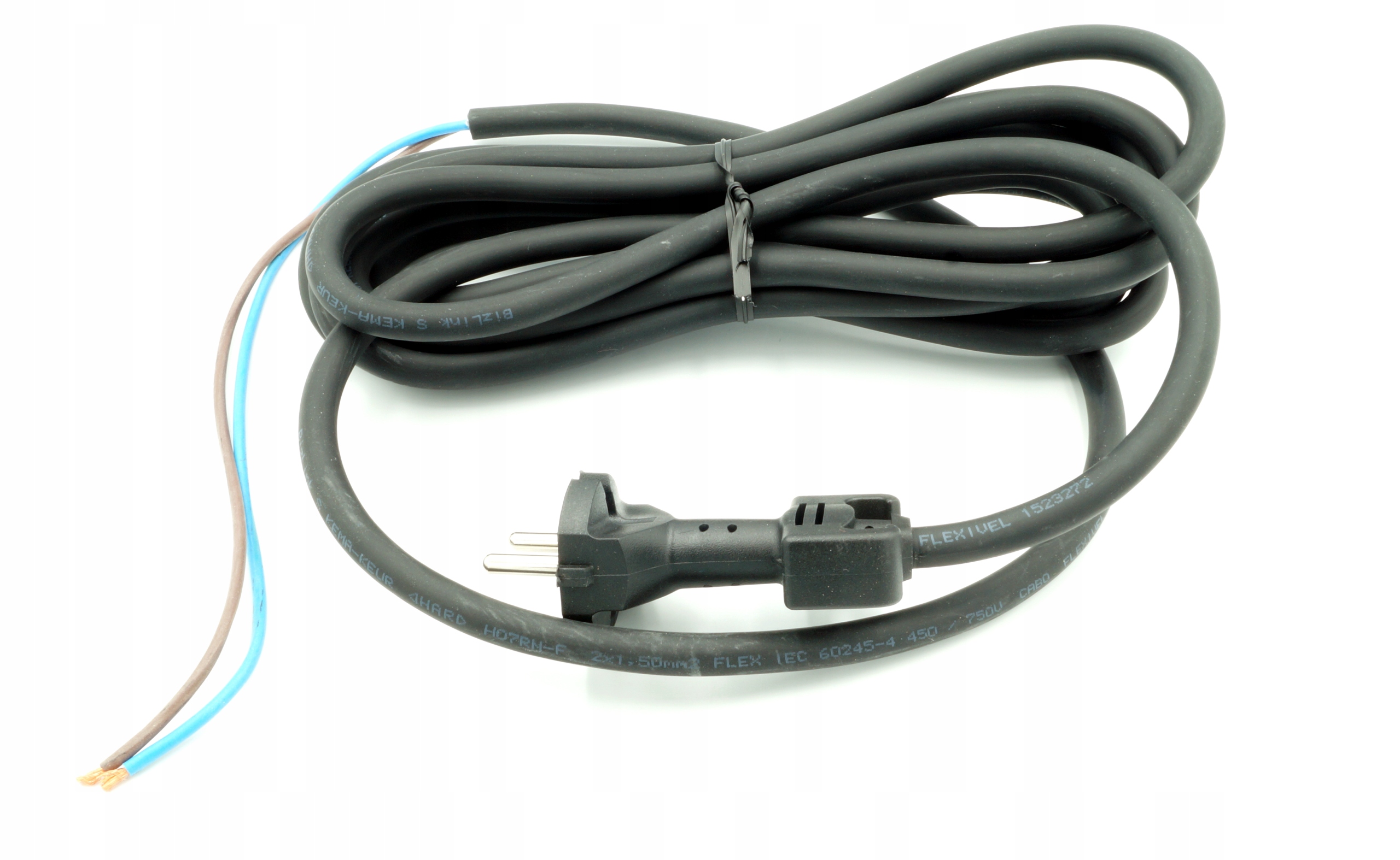 BOSCH ORYGINALNY PRZEWÓD ZASILAJĄCY SZLIFIERKI WIERTARKI KABEL 2x1,5mm 4m Rodzaj przewód