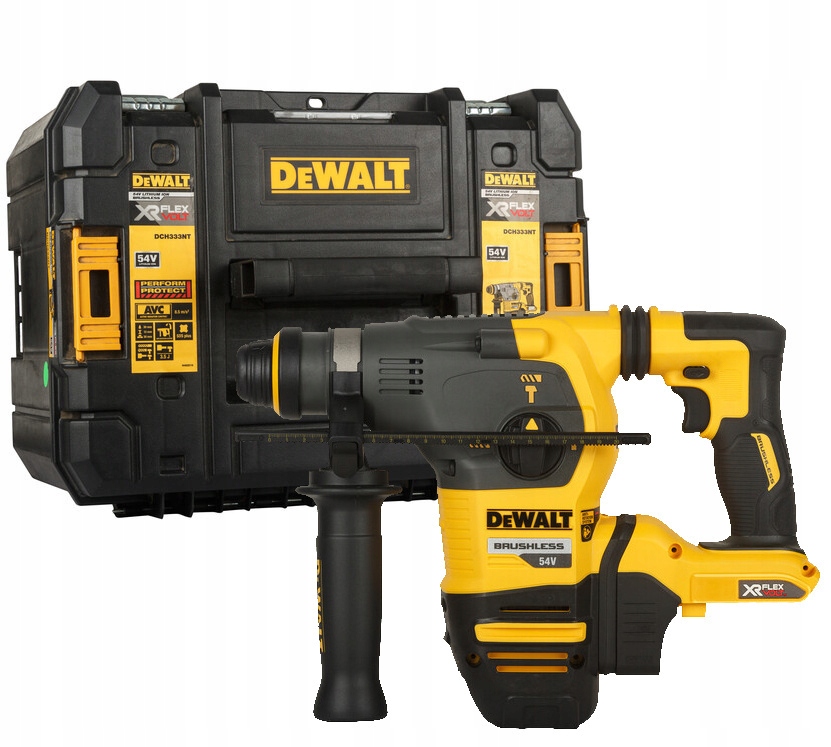 Akumulátorová Vrtačka Sds-plus 54V 3,5J S Kufrem DCH333NT DeWALT