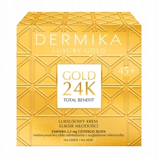 Dermika Luxury Gold Luxusní Krém Elixír Mládí 45+