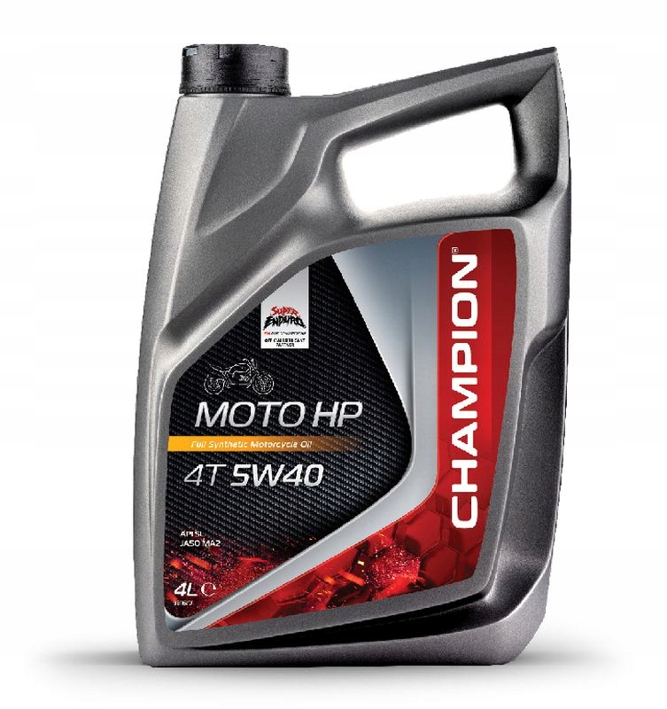 Champion Motorový Olej Moto Hp 4T 5W40 4L Má 2 Polosyntické (akc)