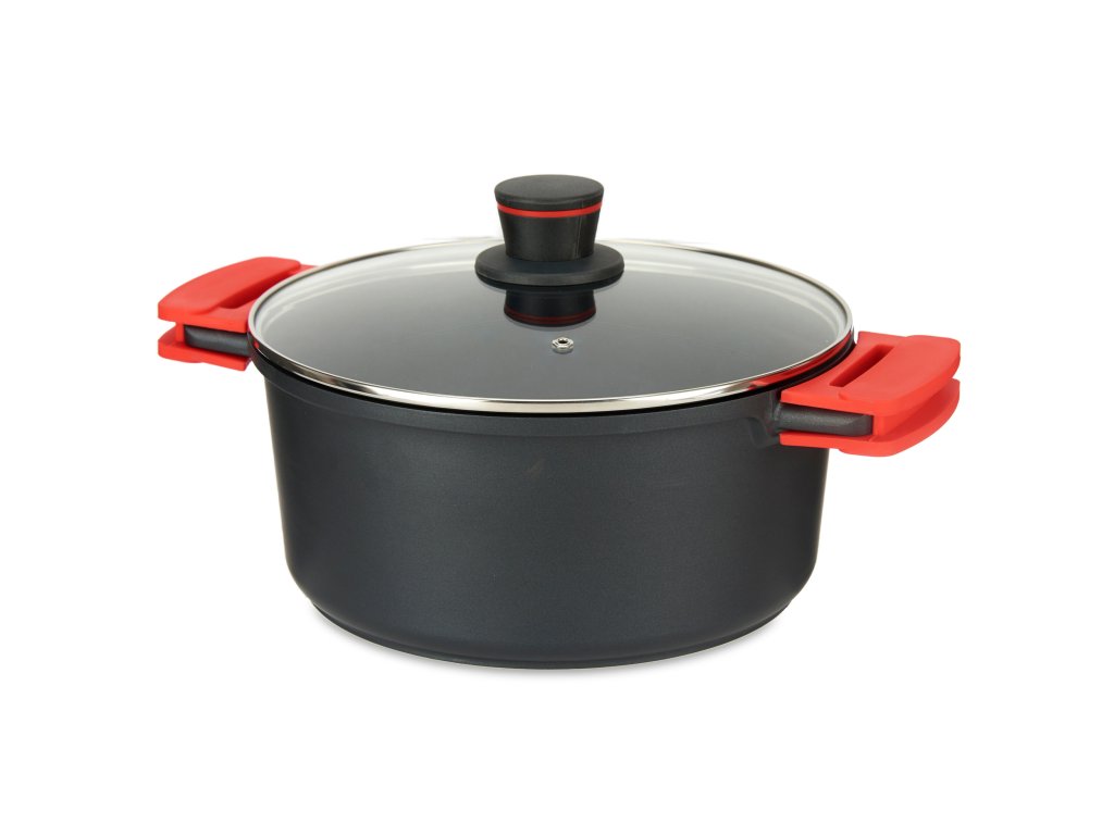 Hrniec s nepriľnavým povrchom Molten s pokrievkou, Ø 28 cm