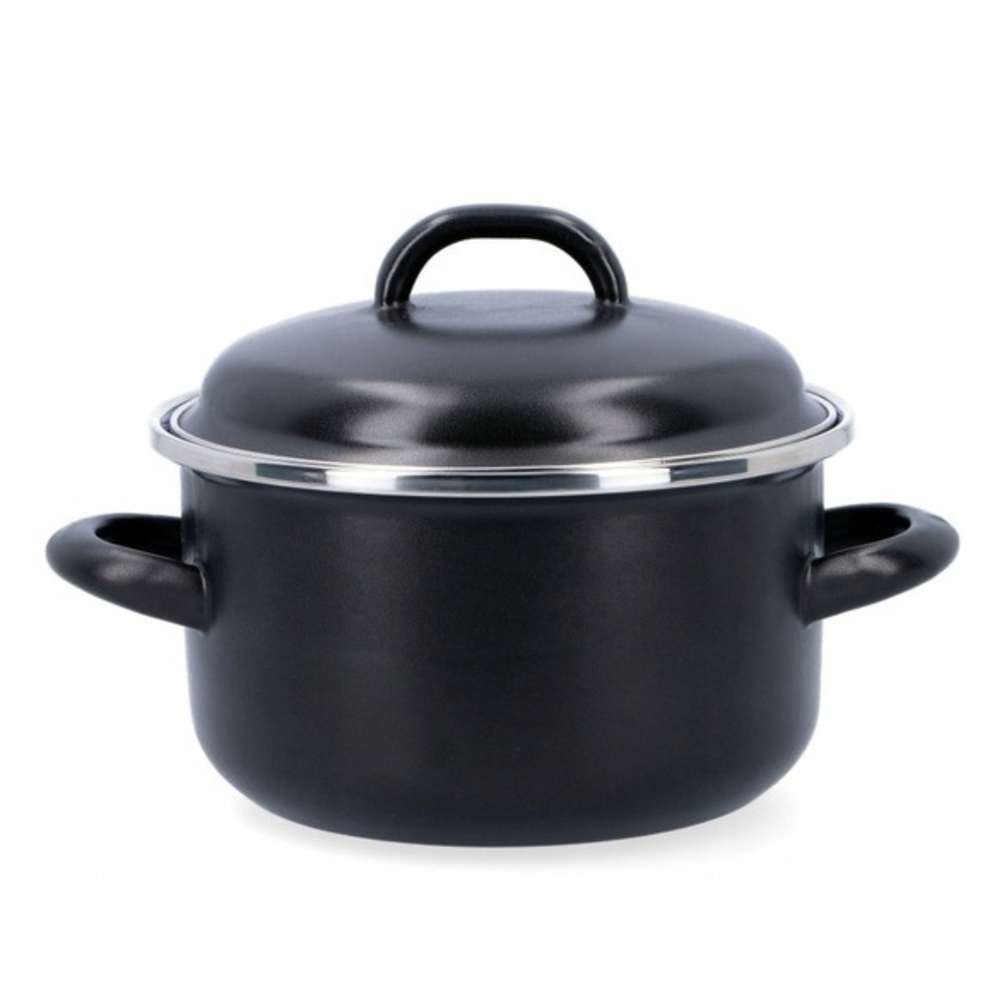 Hrnec S Poklicí Tradiční Smalt 16 CM Belis Lux Indukce 1,5 L