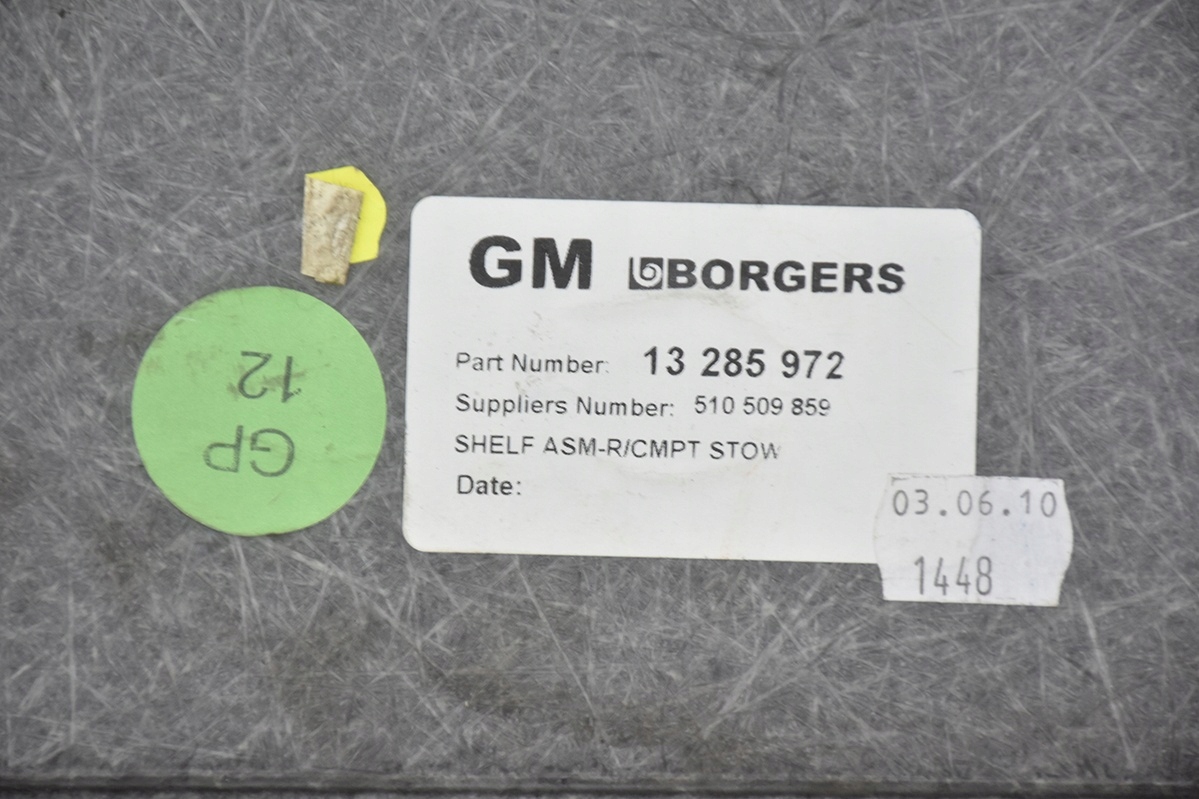 floor * mats boot OPEL MERIVA B II