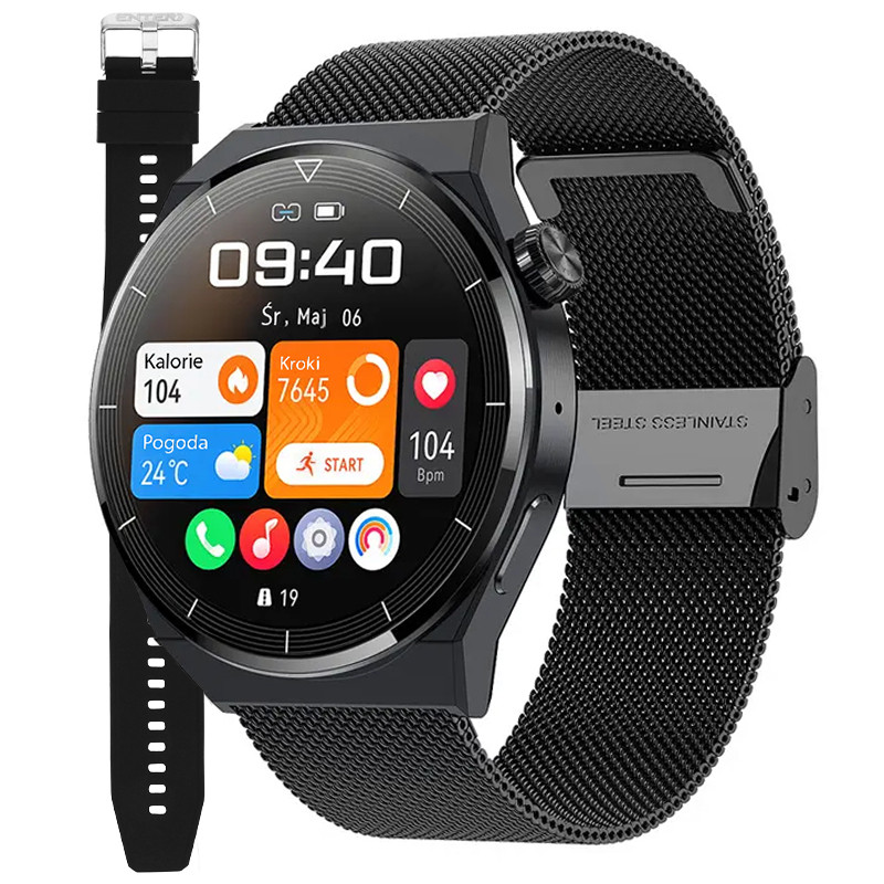 

Smartwatch Enter Rozmowy Menu Pl Pasek Bransoleta