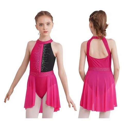 Strój Do Gimnastyki Balet Body Sukienka Tutu Do Tańca 134 Nr 1770