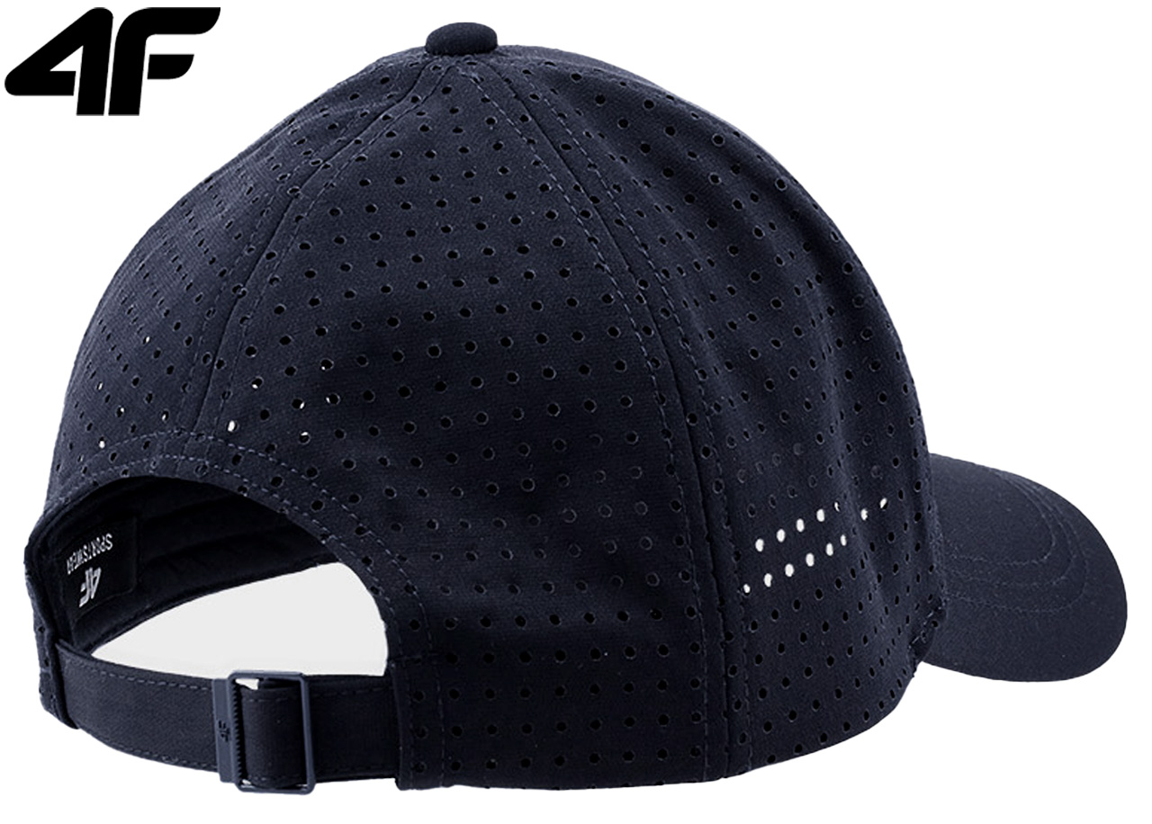 CZAPKA Z DASZKIEM MĘSKA 4F BEJSBOLÓWKA M275 ODDYCHAJĄCA MESH REGULOWANA M Marka 4F