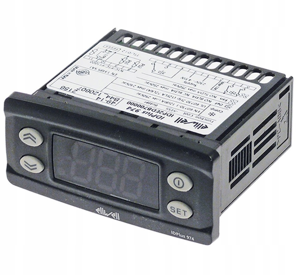 Ovladač montážní rozměry 71 x 29 mm napájení 230 V Ac napětí Eliwell