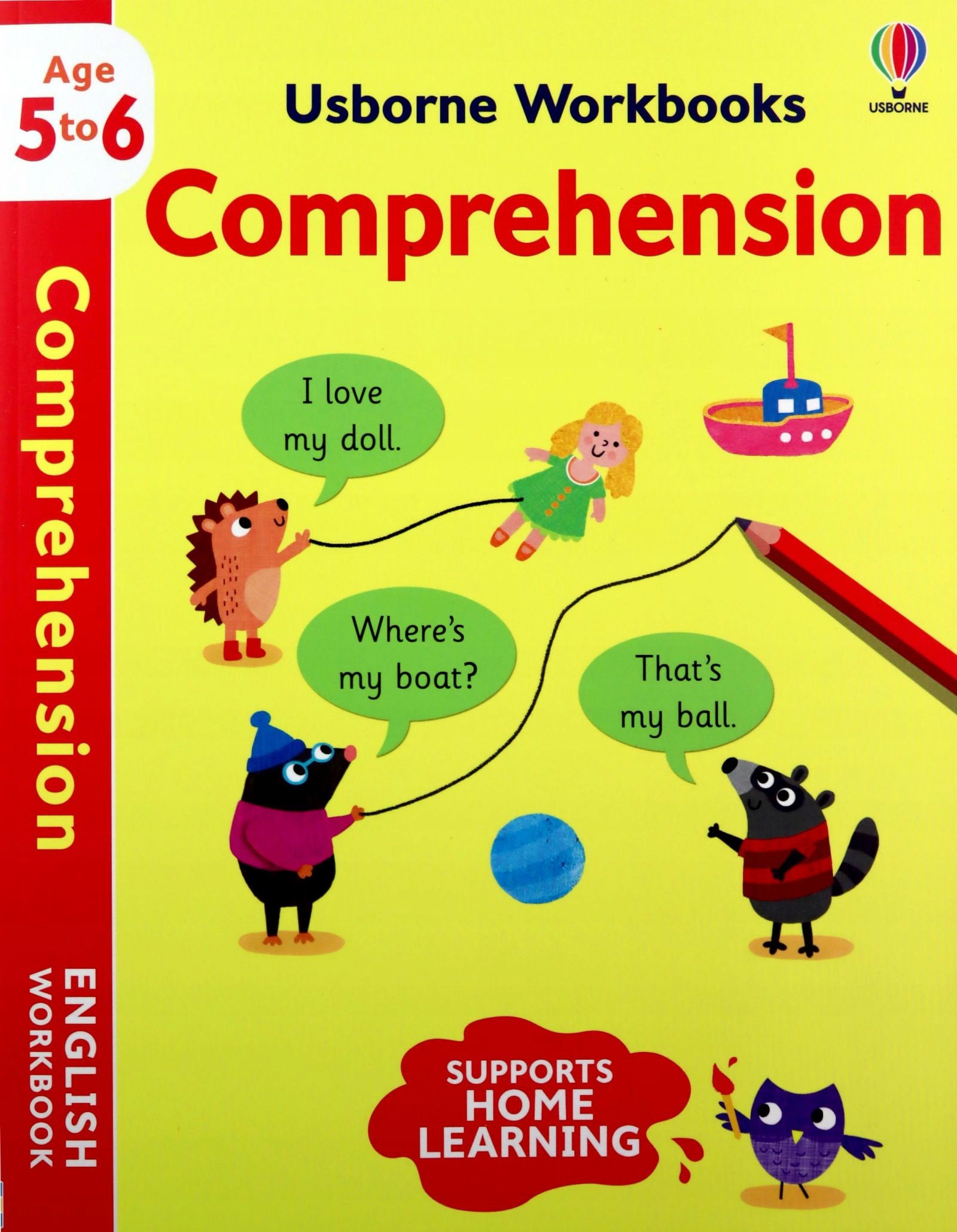 USBORNE WORKBOOKS COMPREHENSION 5-6 - Watson Hanna