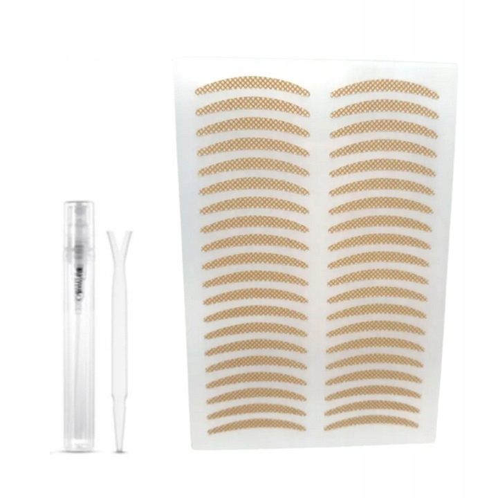 Plastry tasiemki na opadające powieki cieliste lifting pow piękne pełne oko