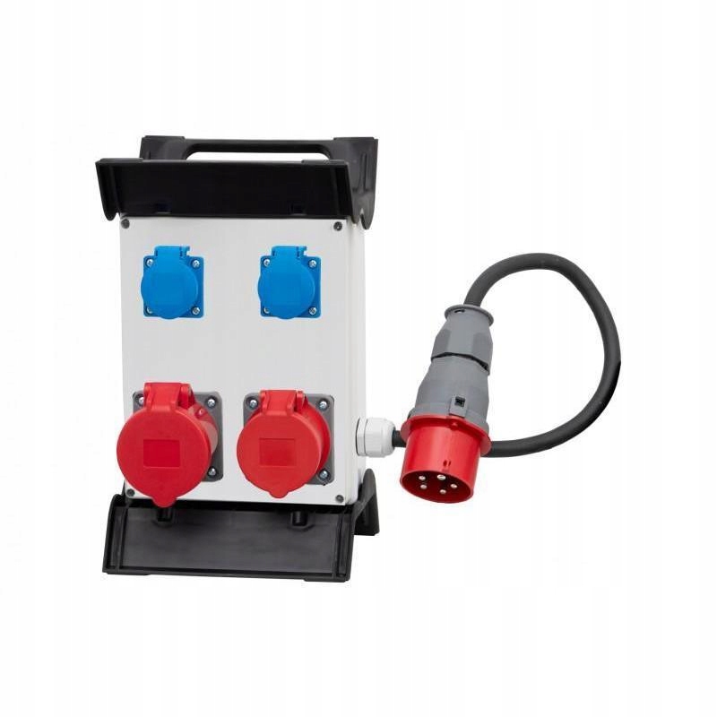 Rozvaděč R-240 2x32A/5P, 2x230V Opd 5x4mm2-1,5m, Wt.32A/5 plasová konstrukce