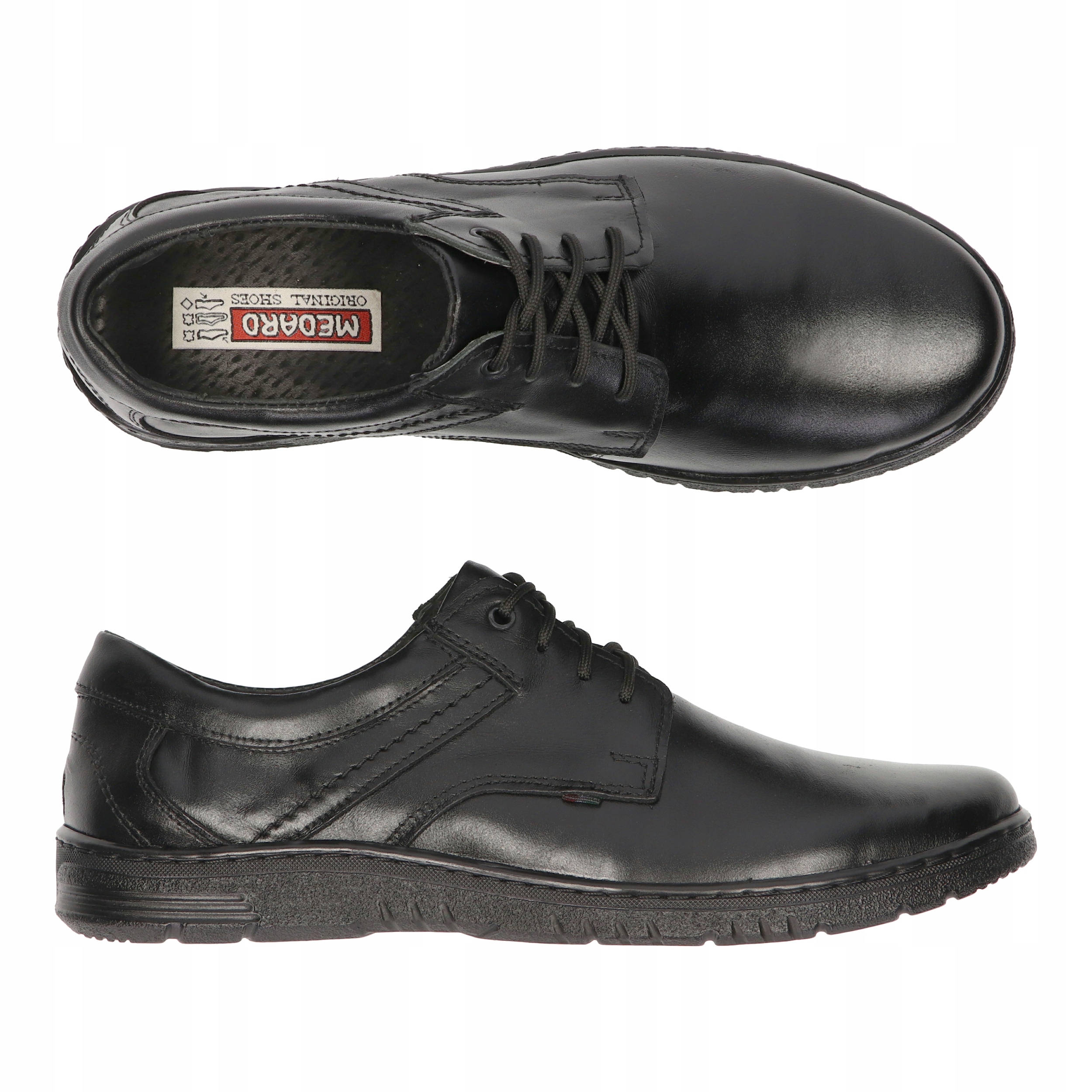 BUTY MĘSKIE SKÓRZANE CASUAL POLSKIE R44 Kod producenta 260CZ