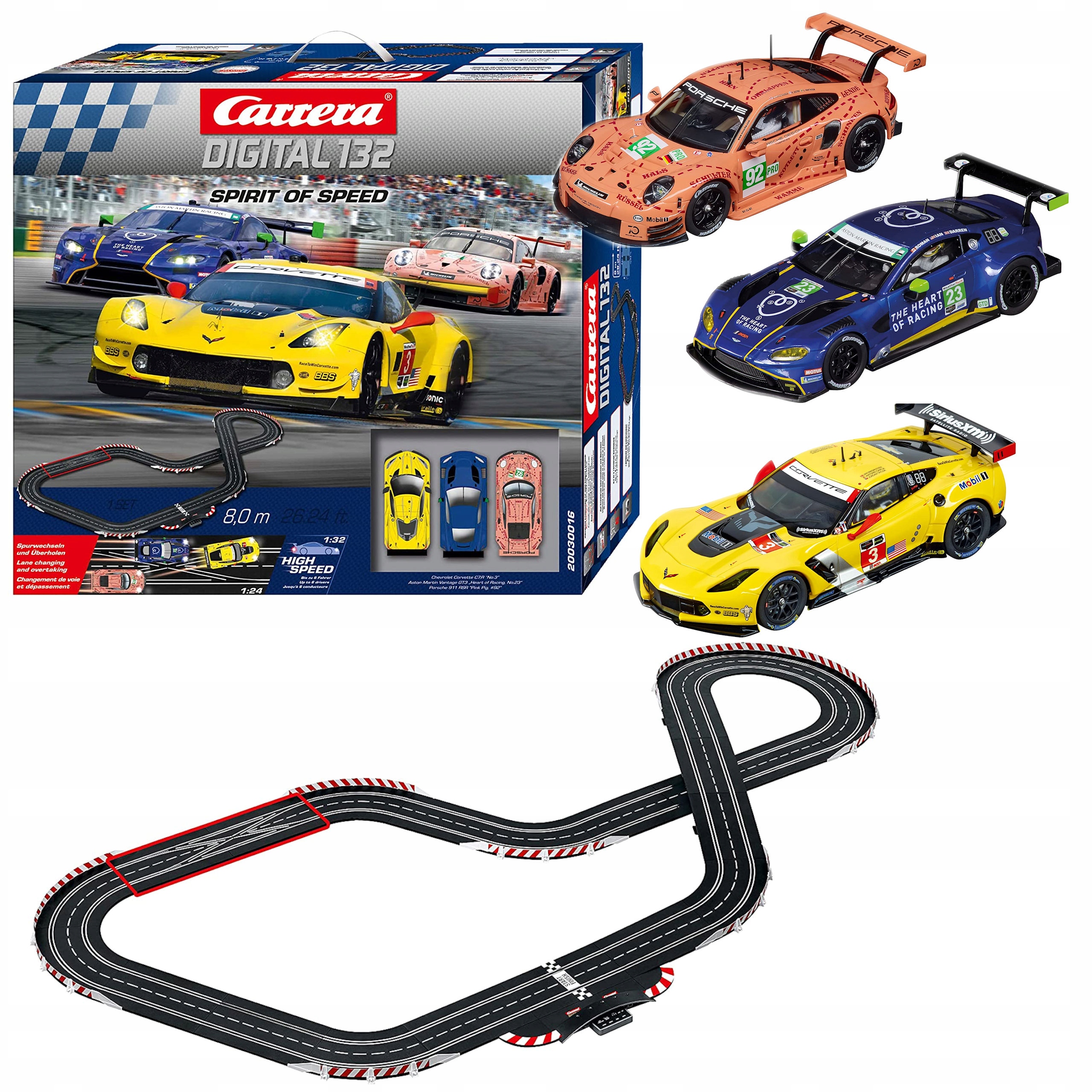 

Carrera Go Tor Wyścigowy Digital Spirit 8M