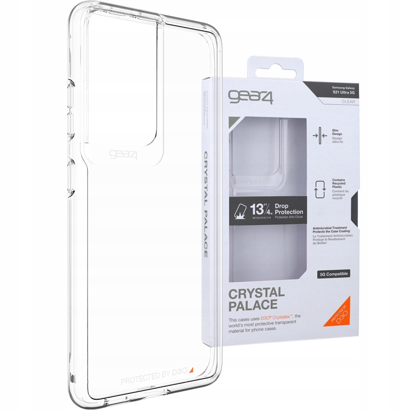 

Etui do Galaxy S21 Ultra 5G, Gear4 Crystal Palace