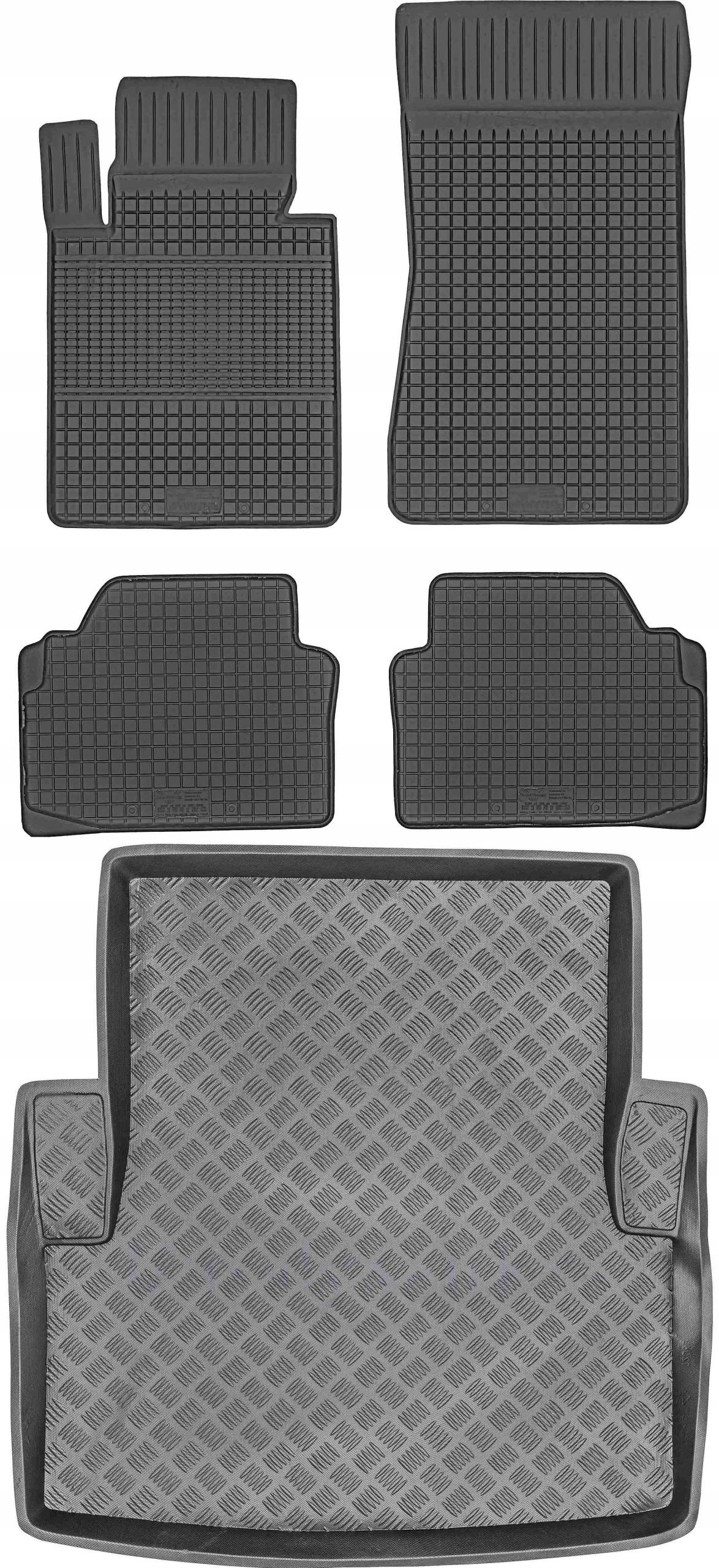 Bmw 3 E90 Sedan od roku 2005-2012 – Set – Koberečky nosič