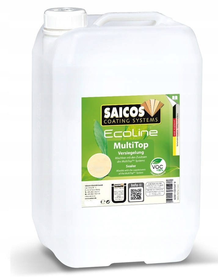 Saicos Lak Ecoline MultiTop Saténový 9990 1L