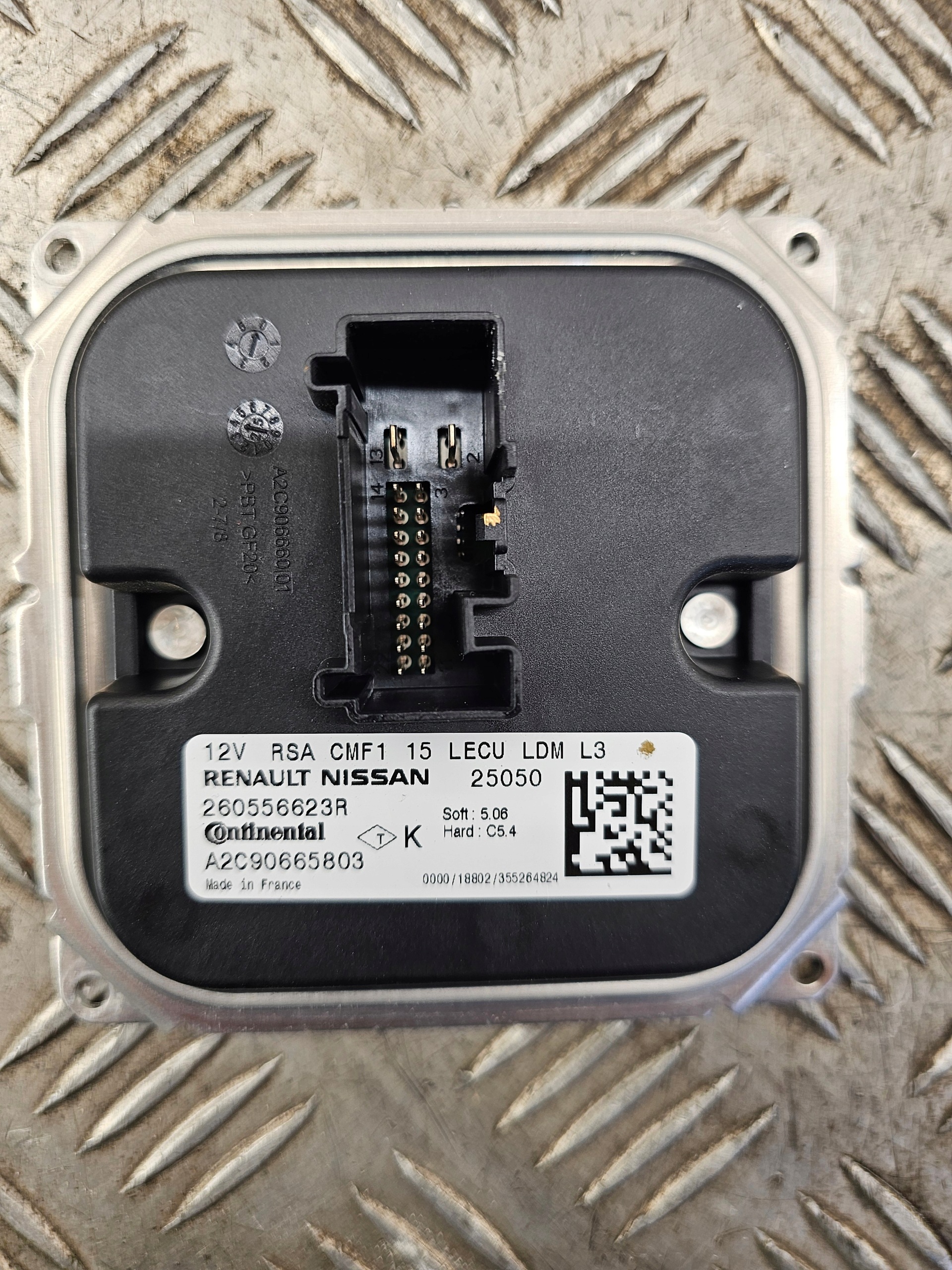 control unit module lights RENAULT MEGANE IV 260556623R