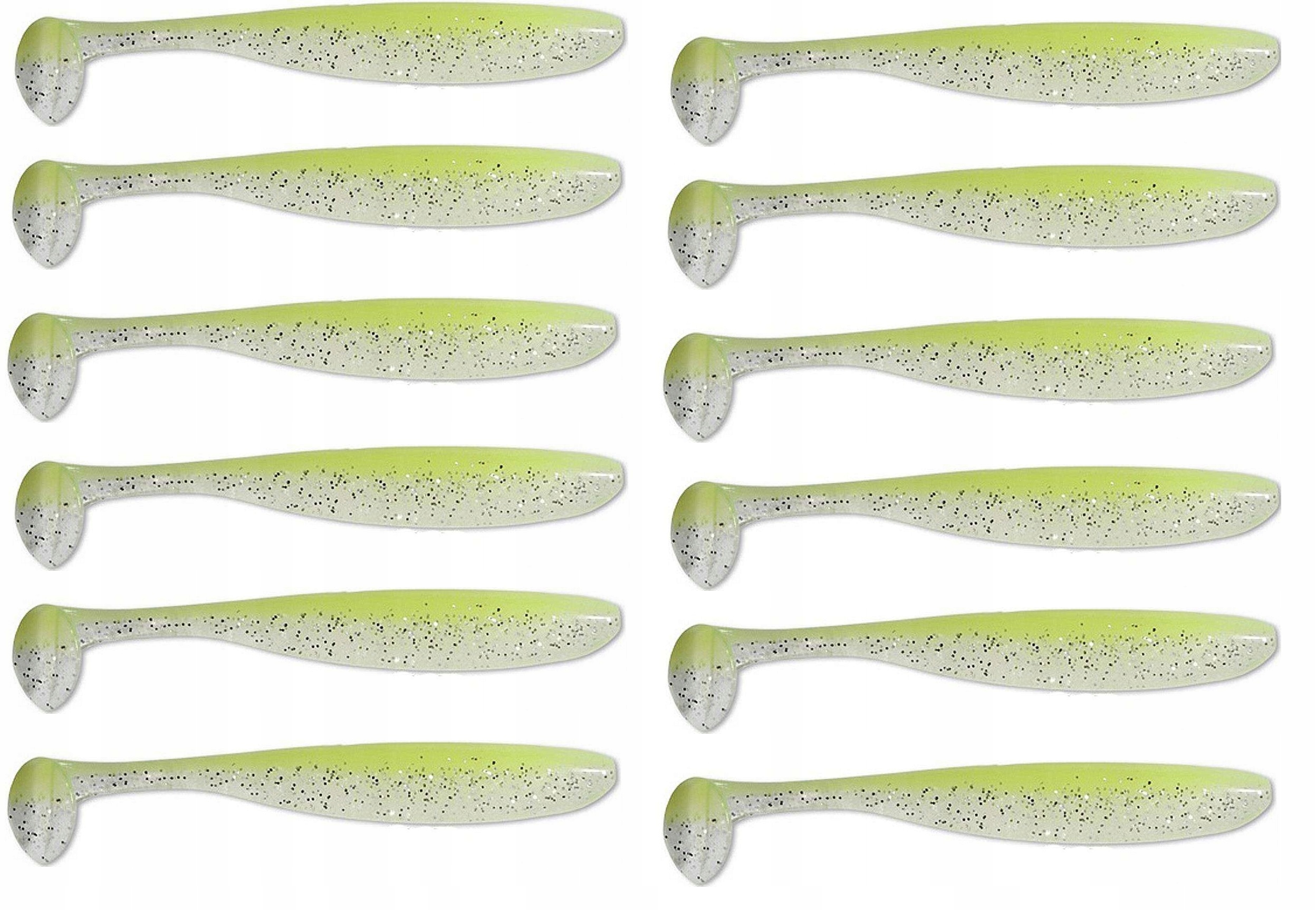 Keitech Easy Shiner 2" 5cm Chartreuse ice ultra light spinning 12 szt