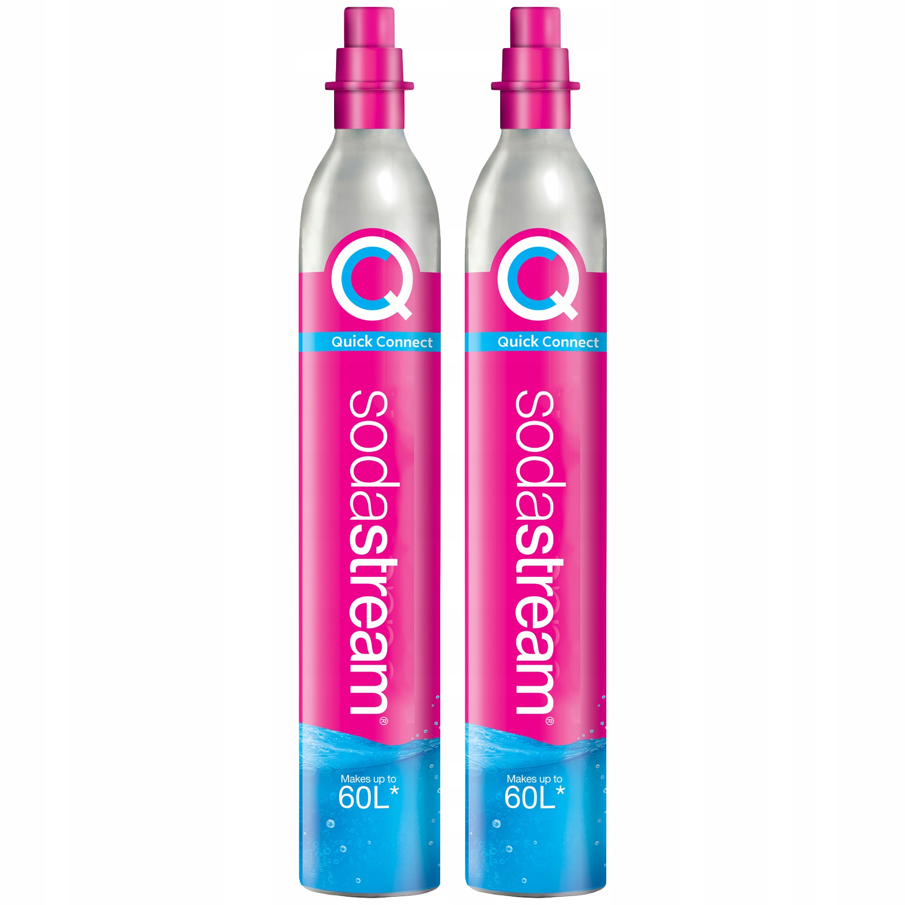 SODASTREAM CYLINDER NABÓJ BUTLA Z GAZEM CO2 QUICK CONNECT DO SATURATORA x2 Marka SodaStream