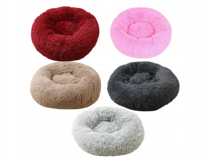 Pelíšek pro psa Pronett XL, oválný, vícebarevný, polyester