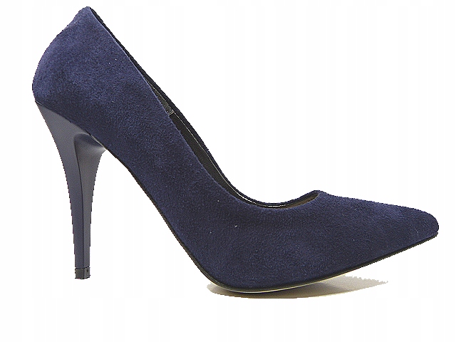 Námořnická Modrá kožené elegantní klasické měkké lodičky Sala 36