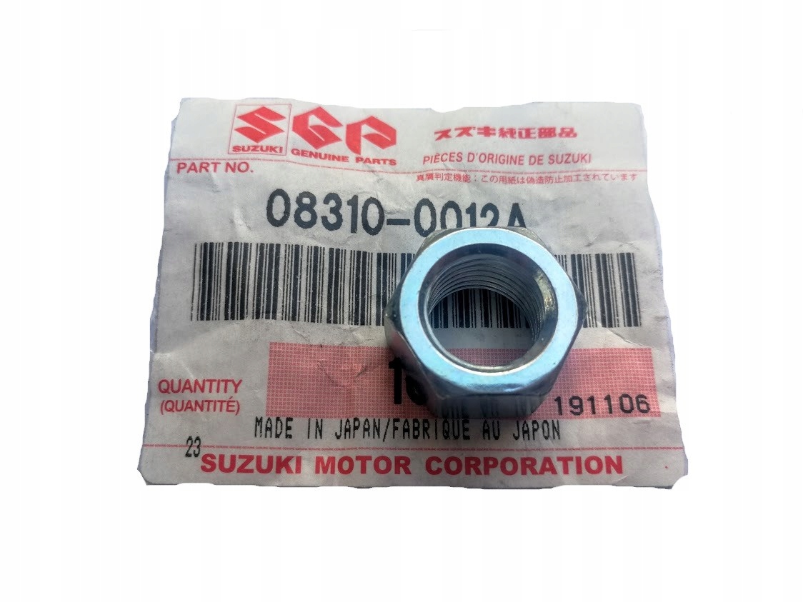 Гайка 12x1,25 SUZUKI 08310-0012a