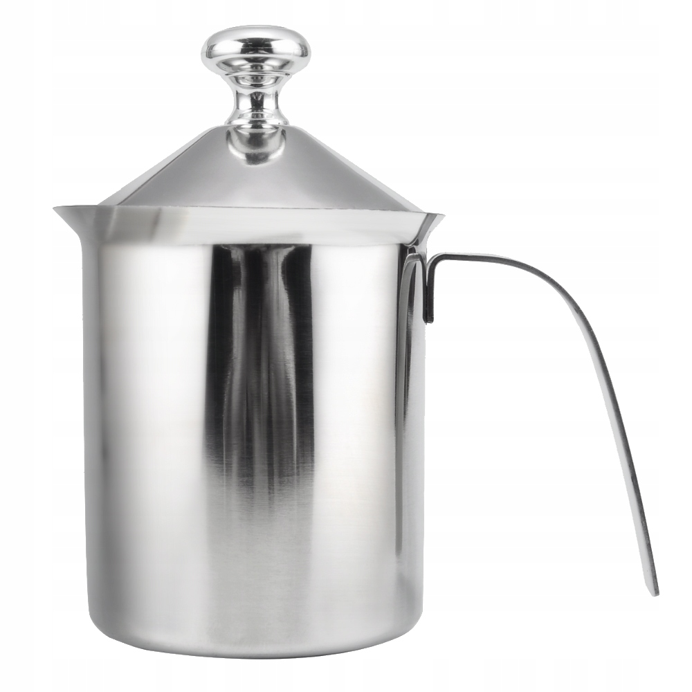 SPIENIACZ DO MLEKA RĘCZNY UBIJACZ DZBANEK 850ml - Idealny do kawy Stan opakowania oryginalne