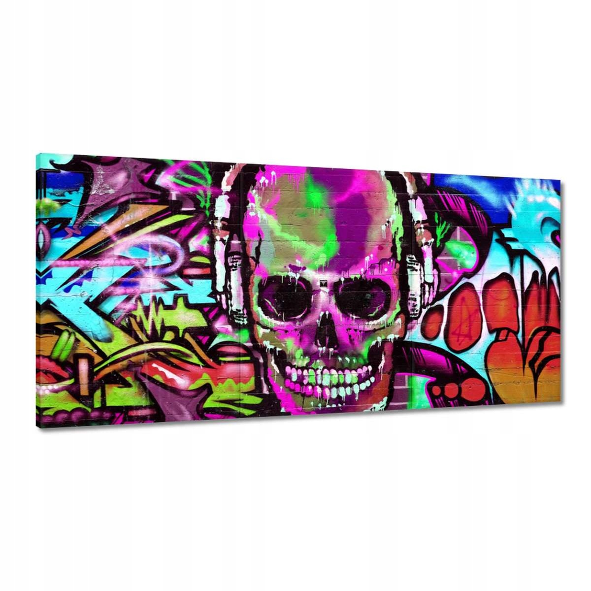 Obrazy 180x90 Graffiti Pouličné umenie