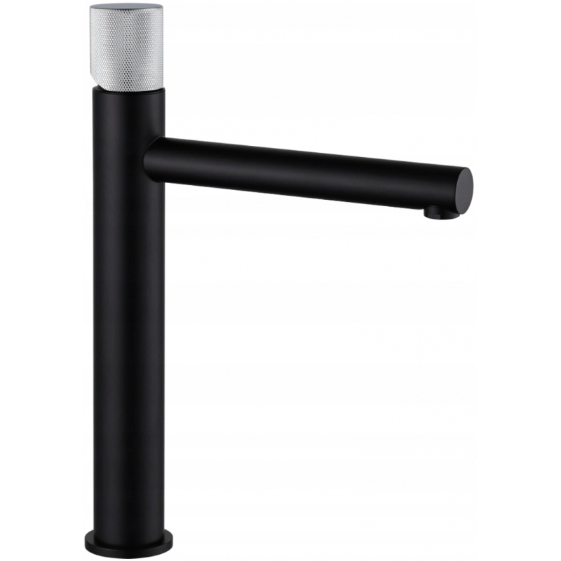 Mexen Elba One vysoká umývadlová batéria, čierna/chrómová