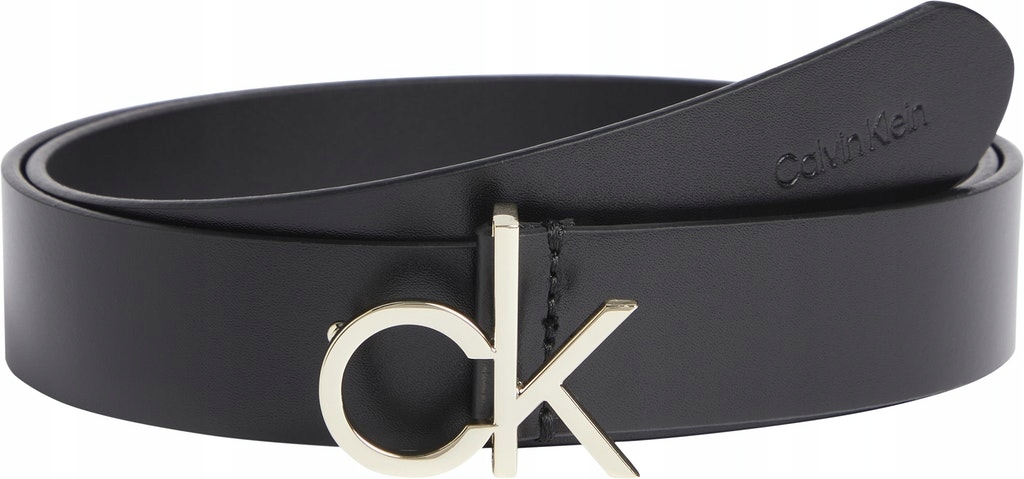 

Calvin Klein Pasek Damski Re-lock Logo Black r.85
