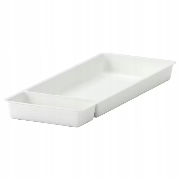 

Ikea tacka Stodja pojemnik na sztućce biał 20x50cm