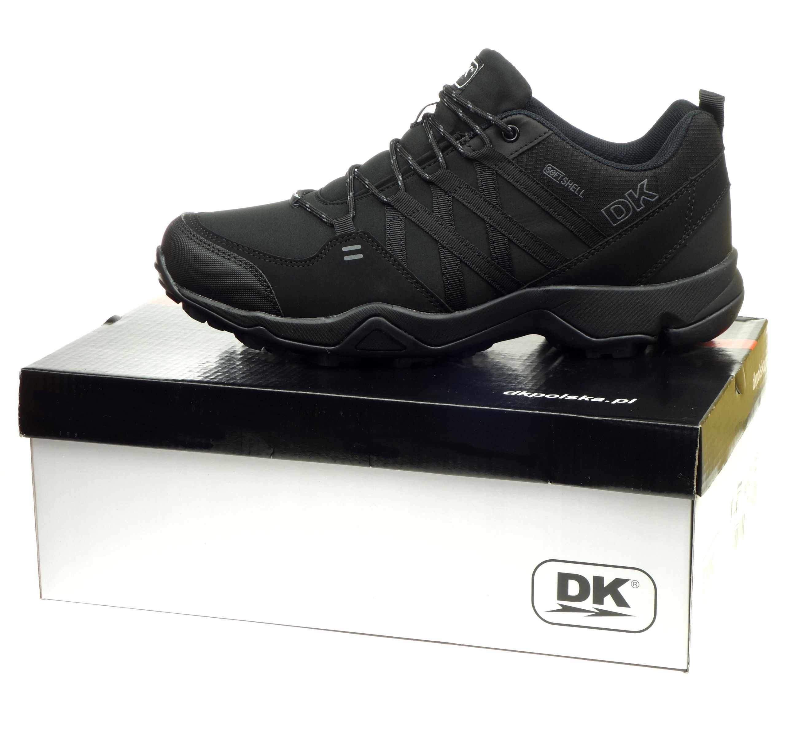 Buty Męskie Trekkingowe DK VB17282 SWAT SoftShell OUTDOOR BLACK 43 Kod producenta 17282B