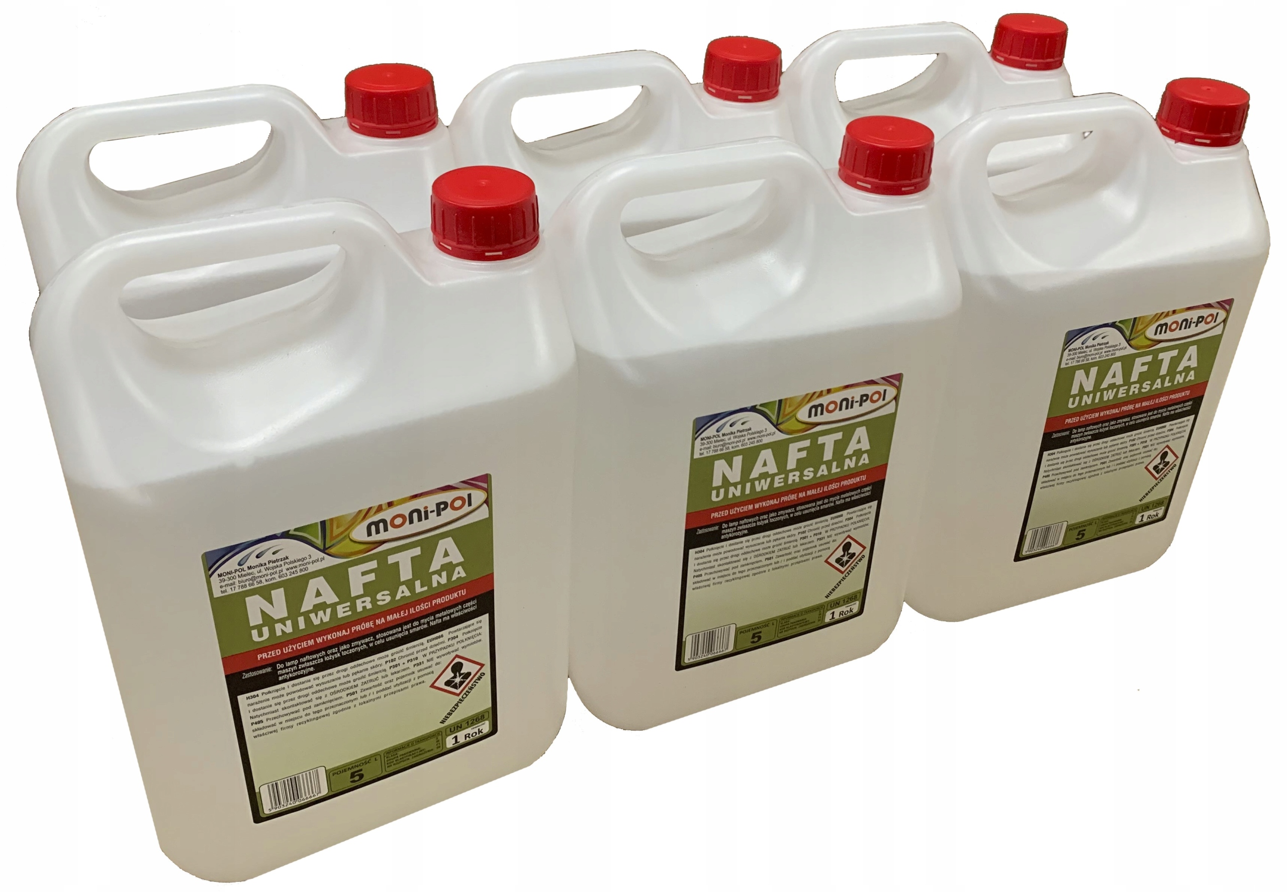 NAFTA UNIWERSALNA 30L 6X5L MONI-POL PREMIUM !!!