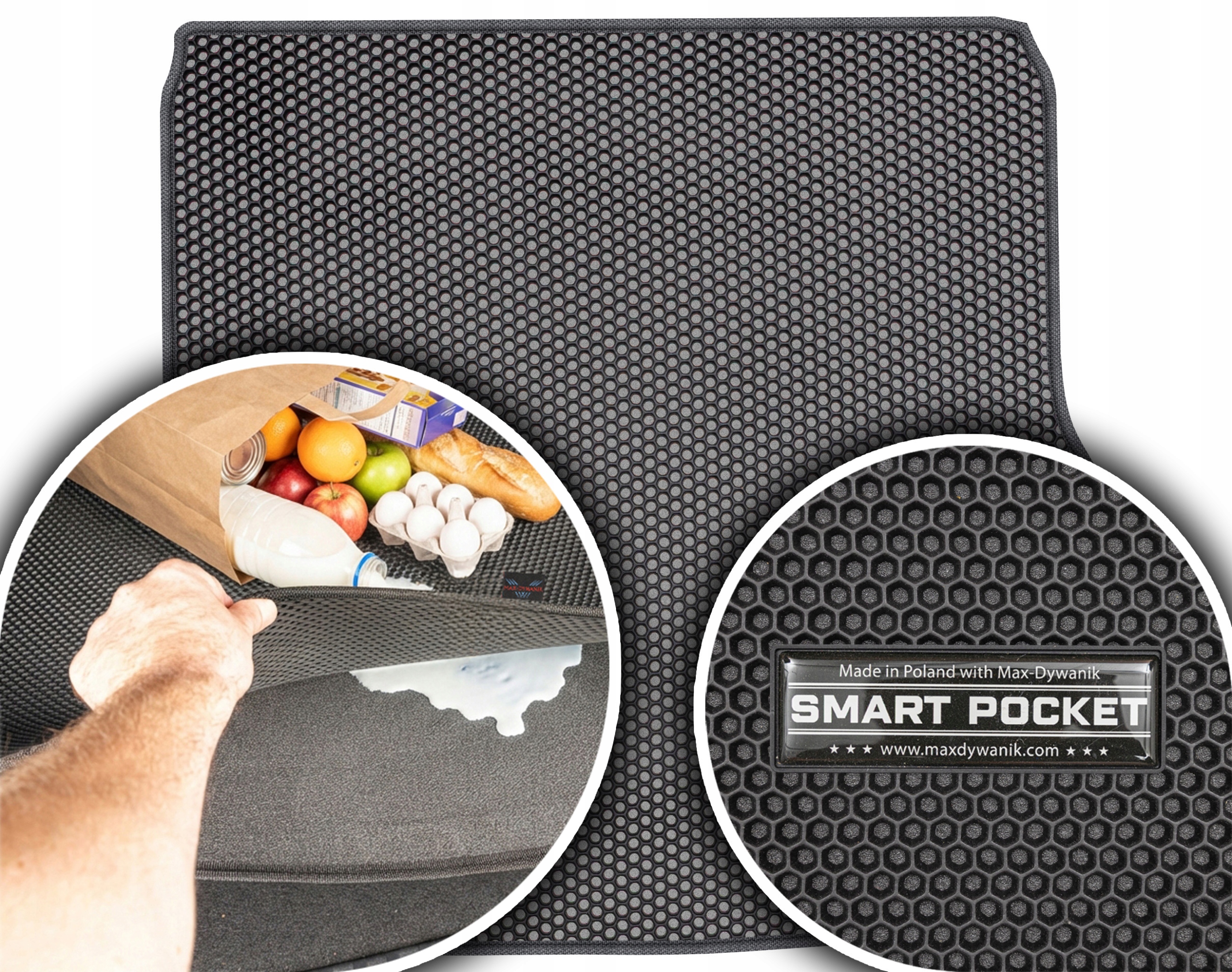 Saab 9-5 I Kombi 1997-2009 Vložka do kufru Eva Smart Pocket