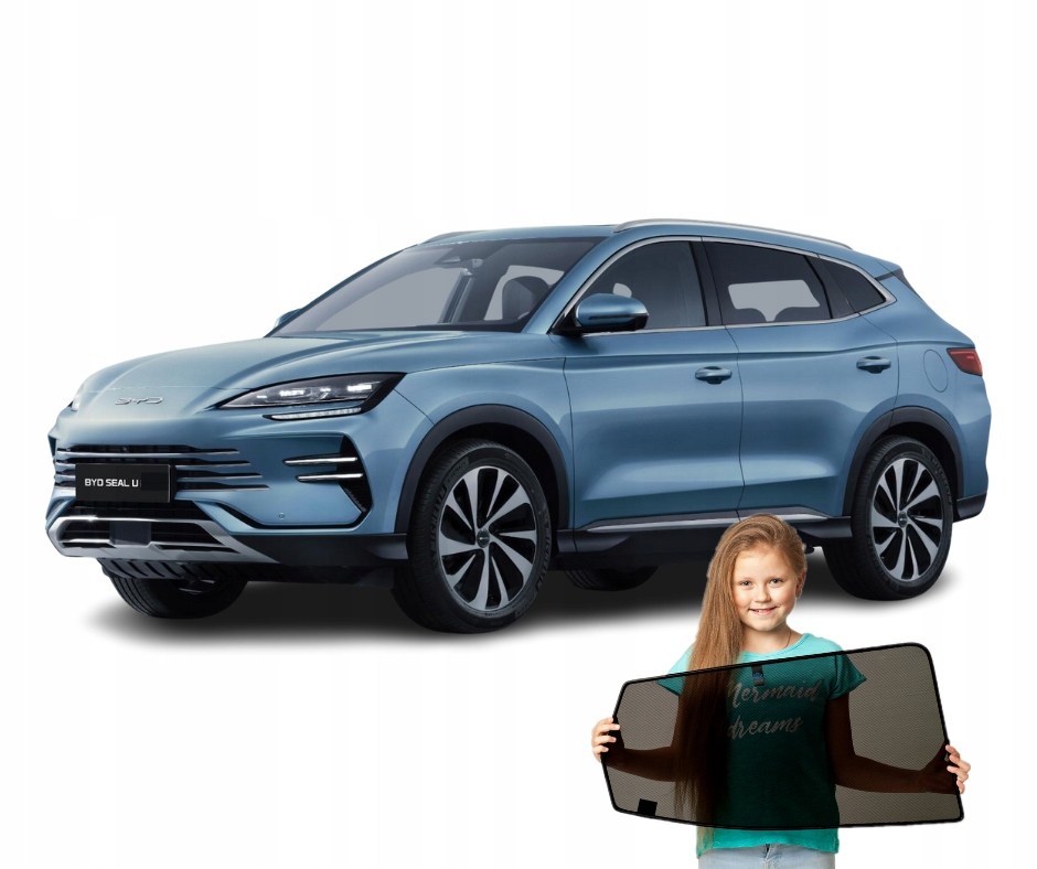 Záclony Rolety Kryty Určeno pro Byd Seal U Suv od roku 2023 RayStop