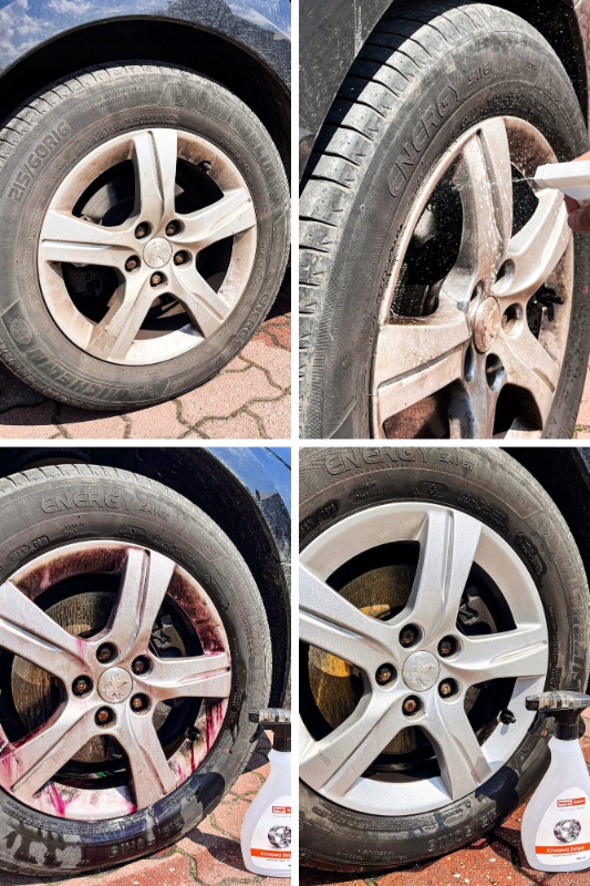 Płyn do mycia czyszczenia felg krwawa felga 5L Megaspec Producent Inny