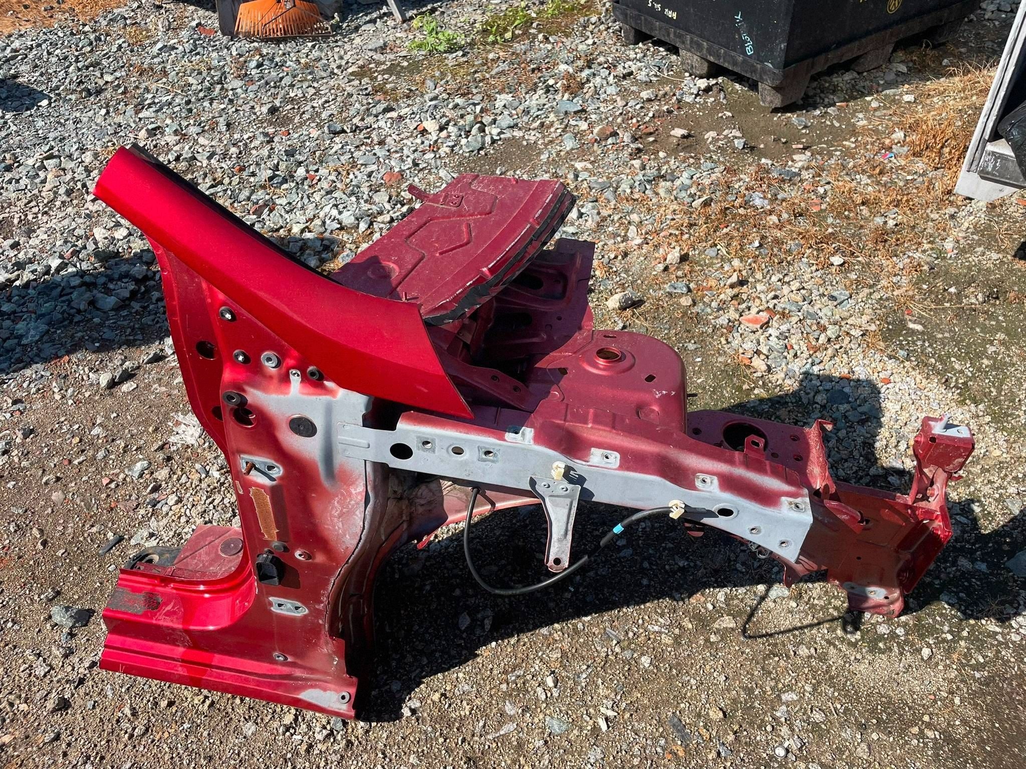 quarter bodywork front side right Renault Megane IV