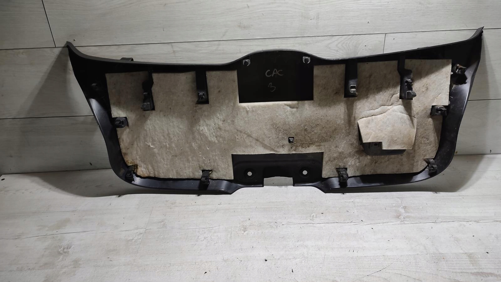 upholstery bonnet rear part Citroen C4 Cactus Lift