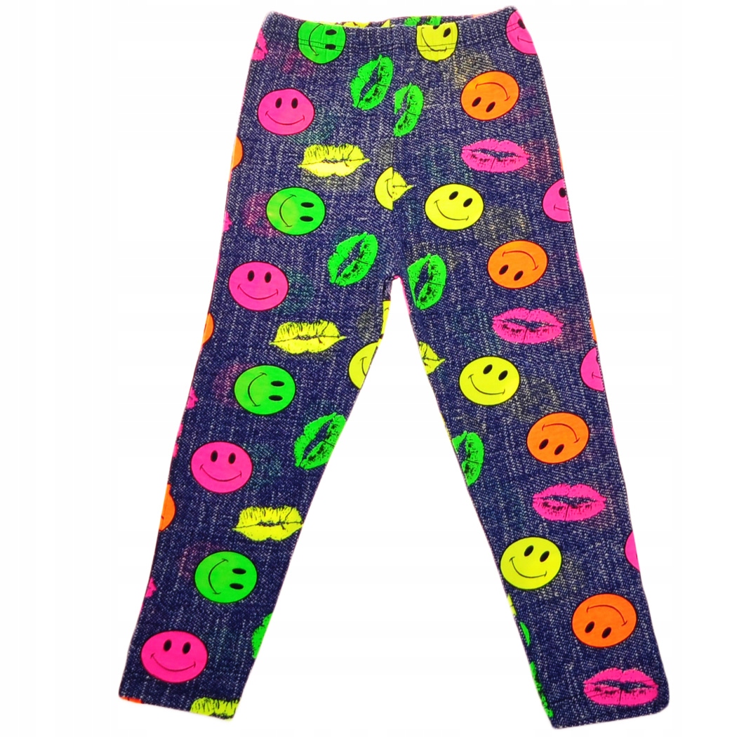 

Legginsy w Emotki i Usta a'la jeans Getry r.110