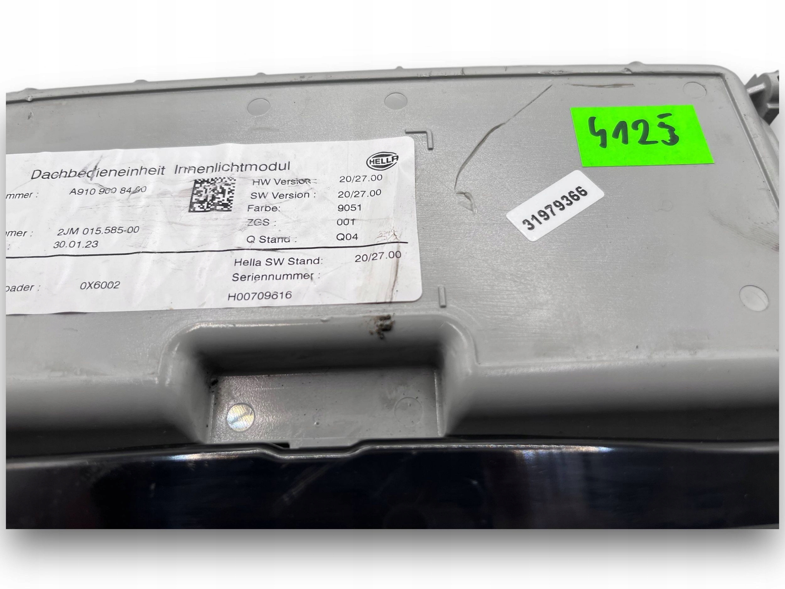 MERCEDES FANALE CIELO INTERNO A9109008400 $J