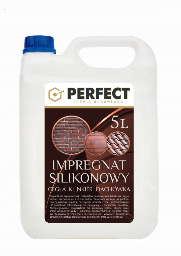 Najlepszy Impregnat Silikon Do Cegły, Klinkieru 5L
