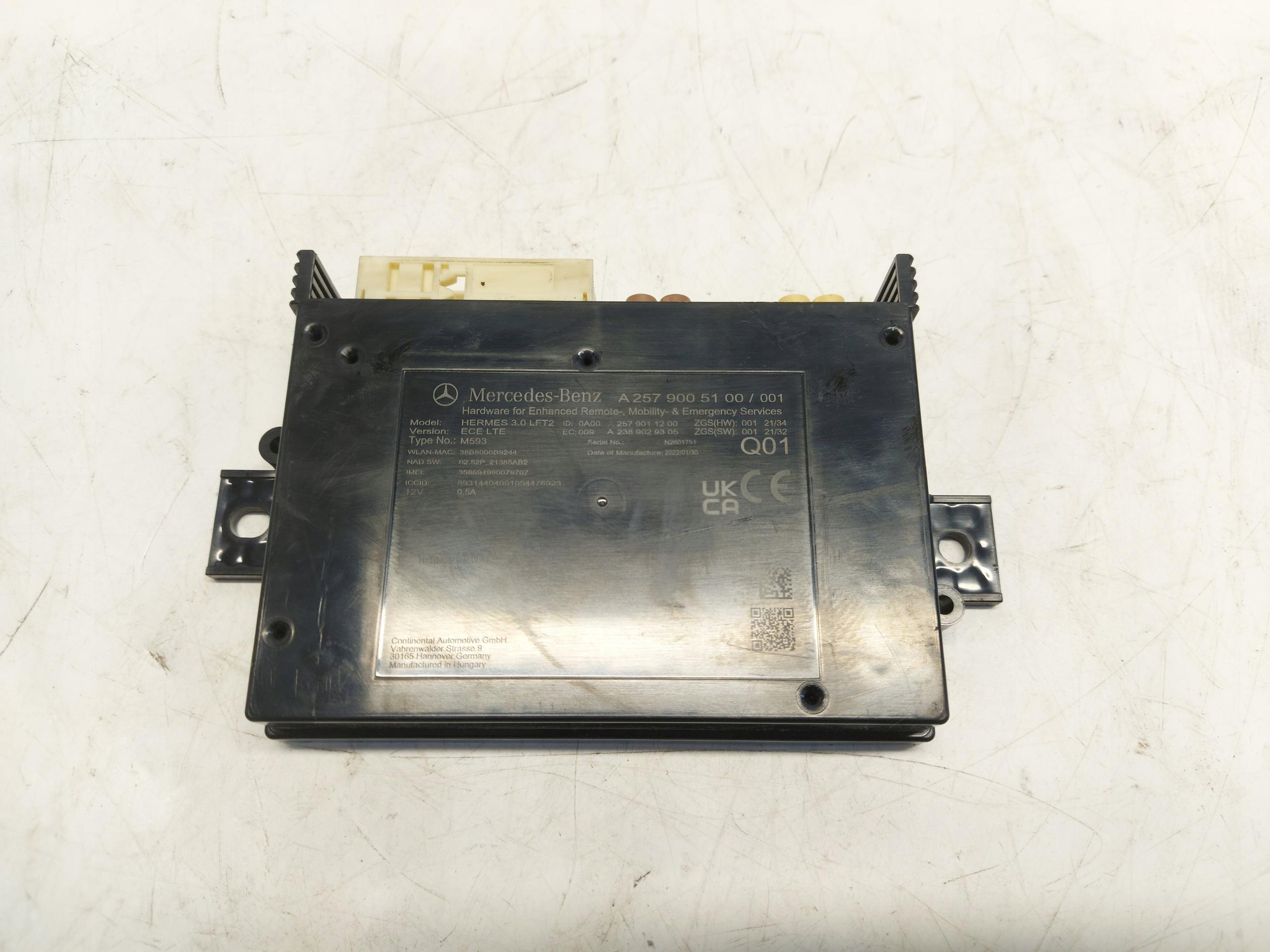 MERCEDES Sprinter W907 module control unit TELEMATIC A2579005100