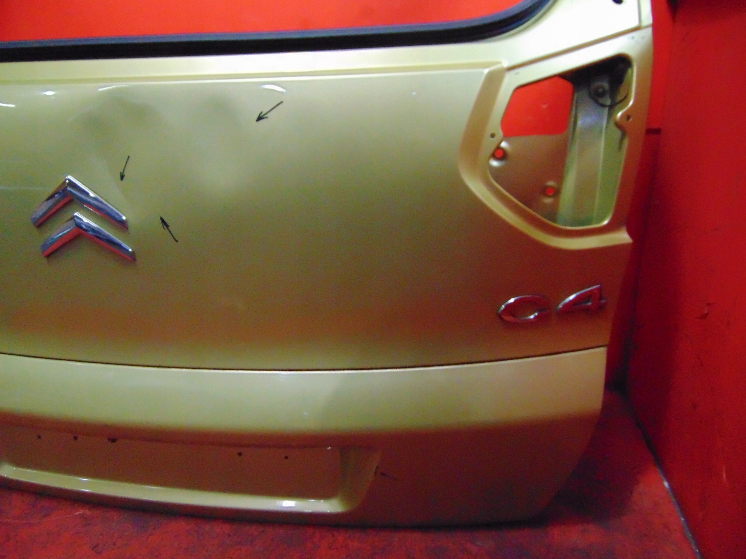 CITROEN C4 PICASSO and 1 trunk door boot KAQC