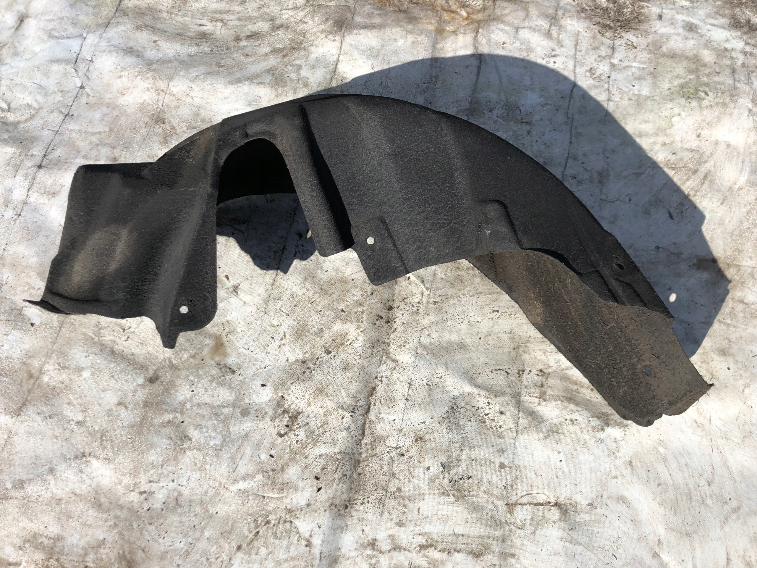 mudguard left rear part TOYOTA AURIS and 65638-12020