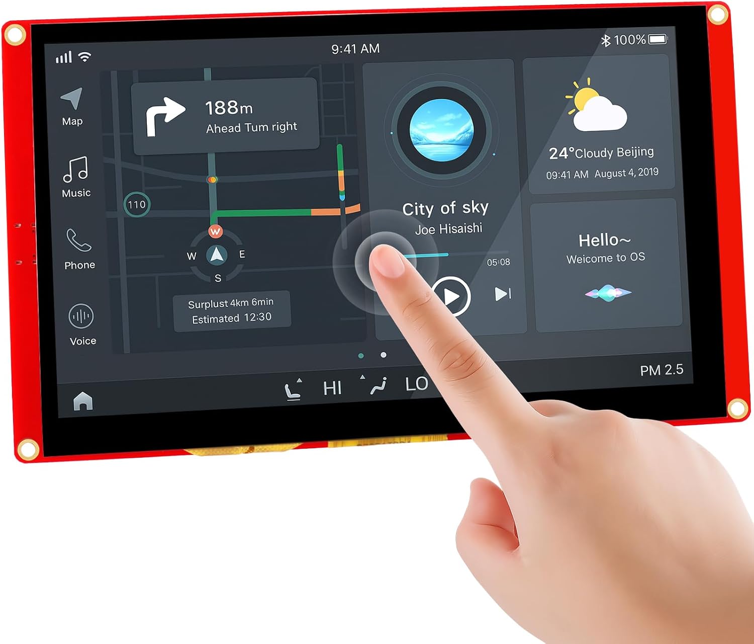 Dotykový Panel ESP32 7" Hmi Ips Wifi Bluetooth