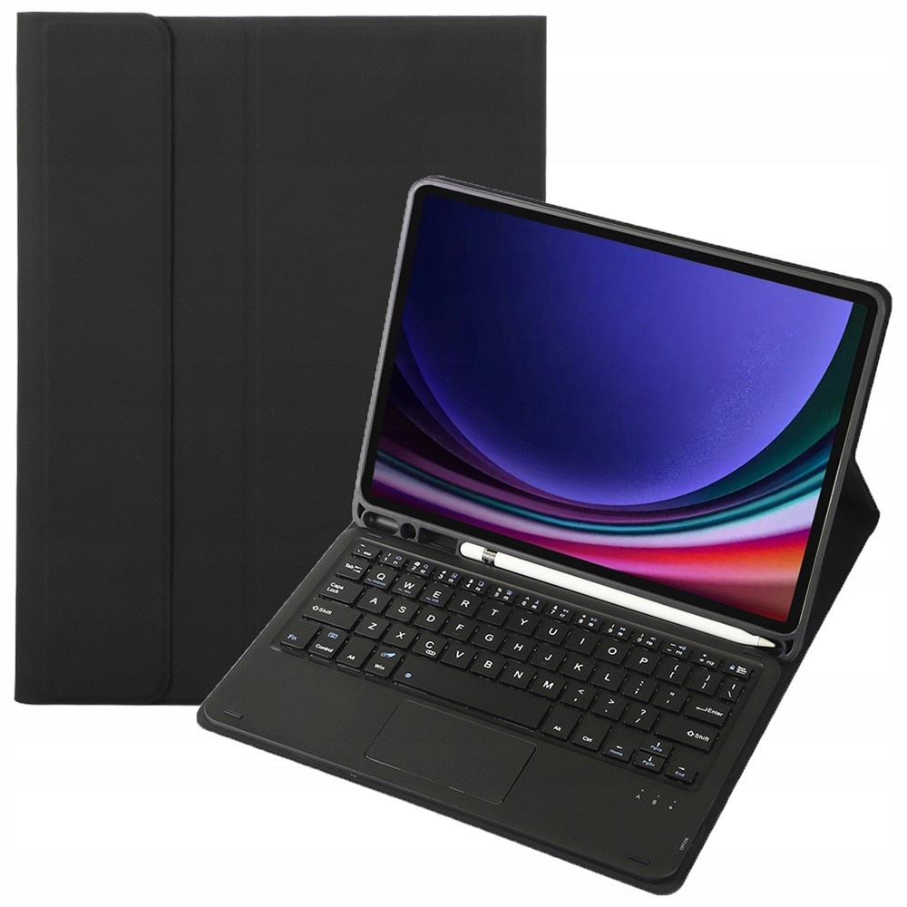 Etui Z Klawiaturą Touchpad Bluetooth Do Samsung Galaxy Tab S9 Case Obudowa