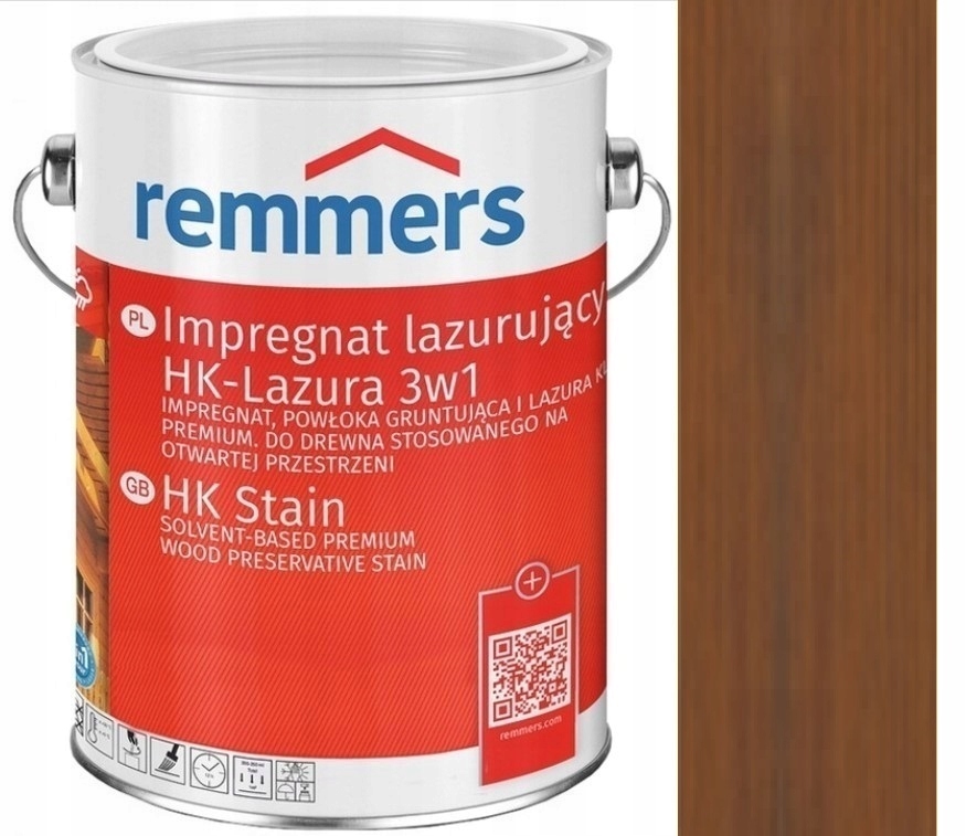 

Remmers Hk-lasur Lazura 5L Orzech 2260
