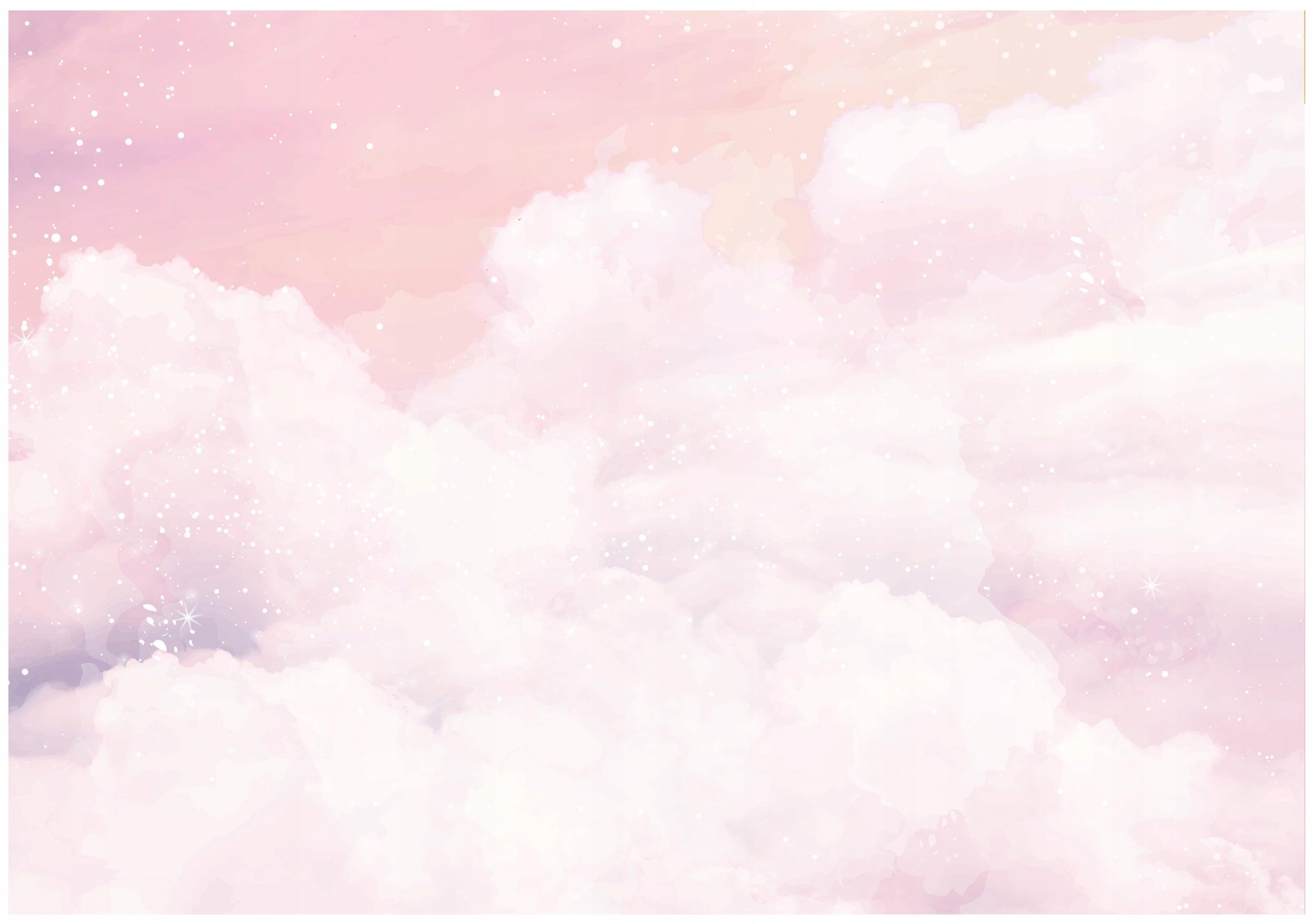 Fototapeta Pro Dívky Mraky Růžové Nebe Tapeta Pro Děti 300x210