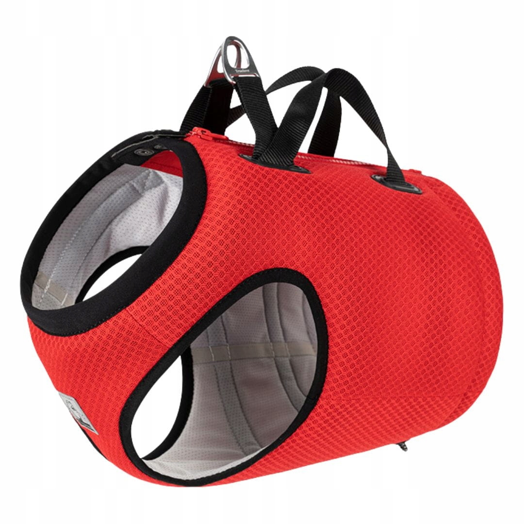 Levně Automobilové postroje TRUELove Expedition Červené L s certifikátem 3v1